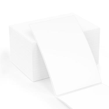 Imagem de Etiquetas de envio Methdic 500 Fanfold 4x6" para impressora térmica