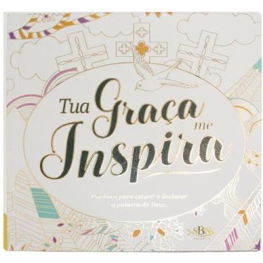 Imagem de Livro - Livro para Colorir: Tua graça me inspira
