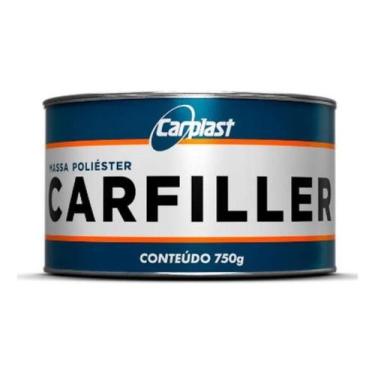 Imagem de Massa Poliéster Carfiller Correção Automotiva Carplast 750g