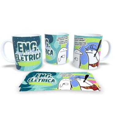 Imagem de Minha Profissão, Meu Orgulho Canecas Personalizadas Simbolos das Profissões 6 (Eng.Eletrica)