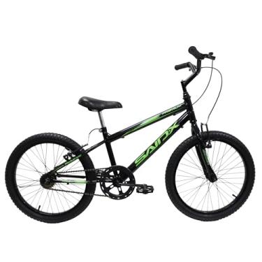 Imagem de Bicicleta Aro 20 Saidx Premium Bike Infantil Saidx Premium Freios V Brake Aro em Alumínio (Preto e Verde)