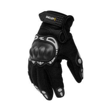 Imagem de Luva Masculina Esportiva Motoqueira Shelga Boots, Preto com cinza, G