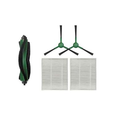 Imagem de ZHICHENG 5 peças de escova principal/escova lateral/filtro compatíveis com i/Robot Roomba Combo Essential VAC/VAC 2 / Q052 Q0520 (RVG-Y1 Y0112 / Y0140 / Y0110 Q0120 Q011) 104/105 VAC/105 Combo Robot