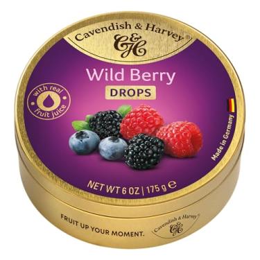 Imagem de Cavendish & Harvey, Bala de Frutas Silvestres, Lata 175g