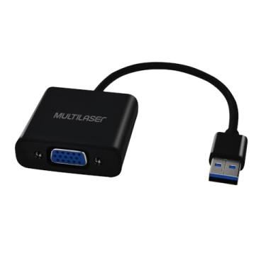Imagem de Cabo Conversor Usb Macho X Vga Femea Multilaser - WI348