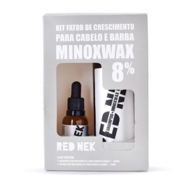 Imagem de kIt Shampoo RedNek com Minoxwax 200ml e Tônico com Minoxwax 30ml - Red