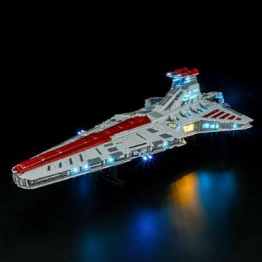 Imagem de BRIKSMAX Led Lighting Kit for LEGO-75367 Venator-Class Republic Attack Cruiser - Compatible with Lego Star Wars Building Set- Not Include Lego Set