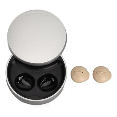 Imagem de Yunseity Mini fones de ouvido, fones de ouvido Bluetooth com cancelamento de ruído, super longa resistência, estéreo, fones de ouvido intra-auriculares para dormir, dirigir, caminhar, andar de
