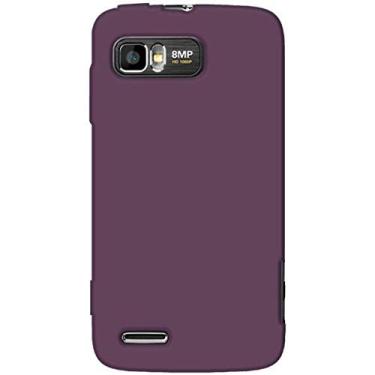 Imagem de Amzer Capa de silicone para Motorola ATRIX 2 MB865-1 pacote - Roxo