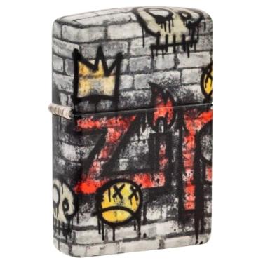Imagem de Zippo Isqueiro de bolso Graffiti King Design 540 fosco