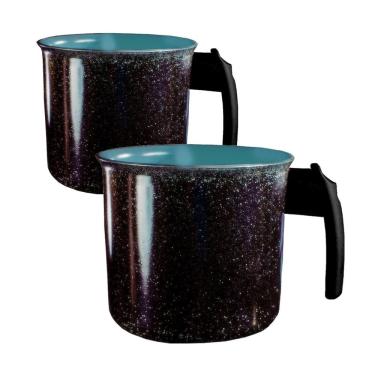 Imagem de Jogo Kit Canecão Fervedor Leiteira Antiaderente Cerâmica N02