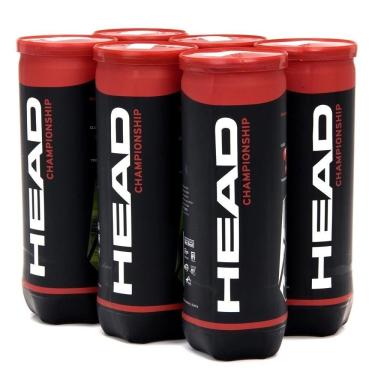 Imagem de Bola De Tênis Head Championship Pack Com 06 Tubos