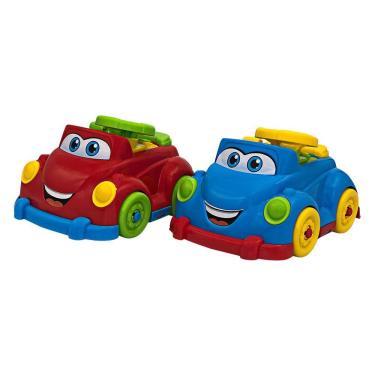 Imagem de Carrinho Baby Driver Com Pecinhas Que Fazem Barulho Colorido