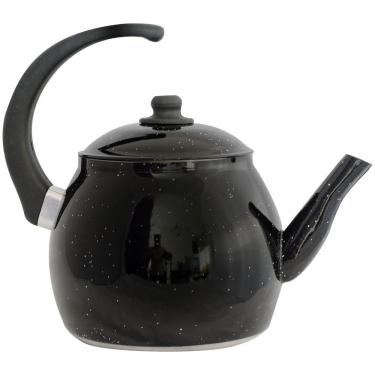 Imagem de Chaleira Preto Resistente Gulê Em Alumínio 2,4 Litros