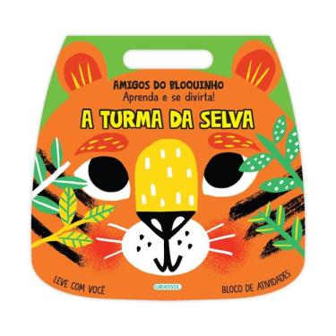 Imagem de Amigos do Bloquinho: A Turma da Selva - Aprenda e se Divirta!