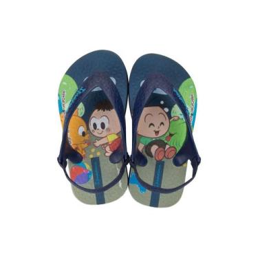 Imagem de Chinelo de Dedo Turma da Mônica Bebê Menino Ipanema