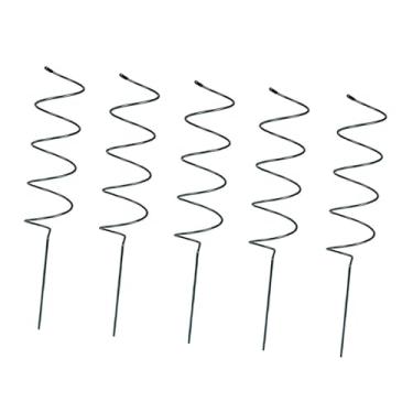 Imagem de Ｂｅｓｇａ Estacas para plantas trepadeiras, torres de suporte para plantas, suprimentos que economizam espaço, treliças de jardim fáceis de instalar, estacas, Espiral 5 Peças
