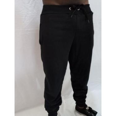 Imagem de calca de moletom  masculina preta - GB, P