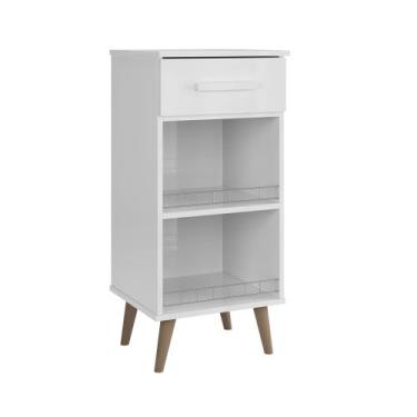 Imagem de Balcão Para Cozinha C/ Suporte para Bebedouro Com Gaveta e fruteira Fe