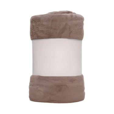 Imagem de Cobertor Manta Casal Microfibra Ultra Macia 2,00x1,80m Coberta Antialérgica Soft Confort(Bege,1 Unidade)