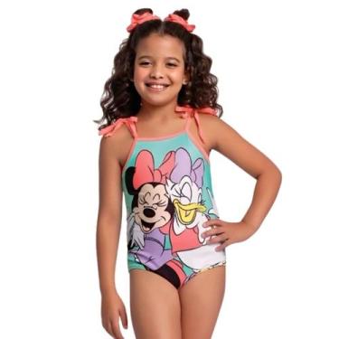 Imagem de Maiô infantil disney p/ criança praia e piscina - licenciado - FAKINI