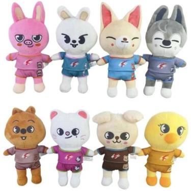 Imagem de 20CM Kawaii Cartoon Stuffed Animal Plush Doll Toys Chaveiro Pingente P