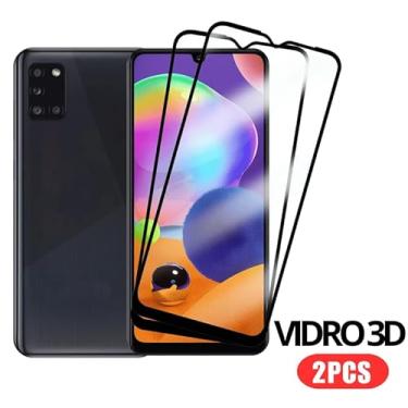 Imagem de Kit Capa Capinha Case + 2 Películas de Vidro 3d Para Samsung Galaxy A31