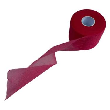 Imagem de Tachiuwa Filme de almofada para aderência de badminton, 60mm * 20m, fita para aderência de raquete de tênis, filme de apoio para cabo de raquete, Vermelho