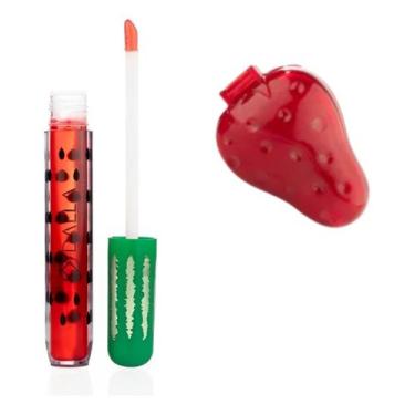 Imagem de Combo 1 Gloss Oil Sweet Kiss Melancia E 1 Balm Moranguinho - Dalla, Me