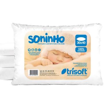 Imagem de Travesseiro Bebe Recem Nascido Para Bebê Conforto 1 ano Menina Menino 