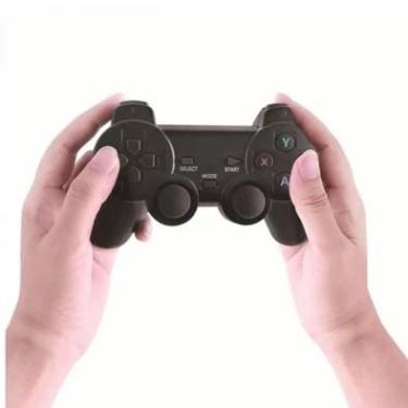 Imagem de Genérico, Console Game Stick Lite Retrô 4K com 20.000 Jogos, Preto, 64GB, 2 Controles Sem Fio 2.4G, USB, Portátil