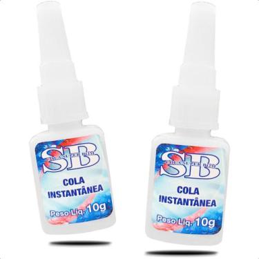Imagem de Kit 2 Cola Instantânea Super Bom Ultra Forte 10g