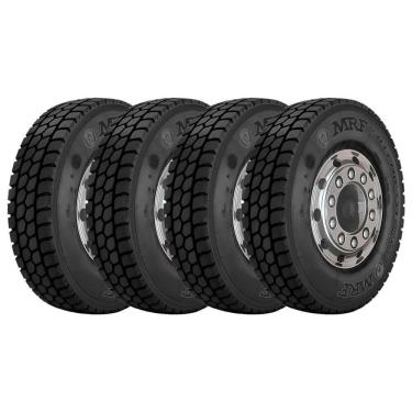 Imagem de Pneu MRF 295/80 R22.5 Steel Muscle Plus S3C8 152/149M 16PR Borrachudo Kit4