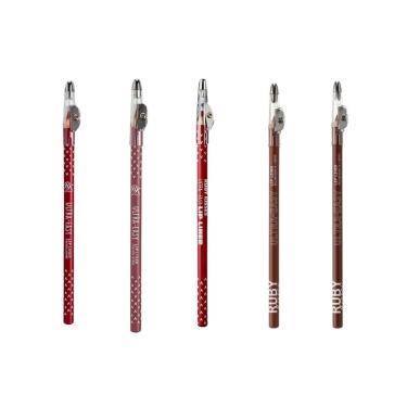 Imagem de Kit Ruby Kisses Com 5 Lápis De Boca Ultra Easy