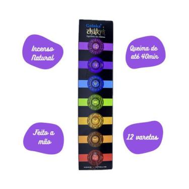 Imagem de Incenso Massala Goloka - Chakra
