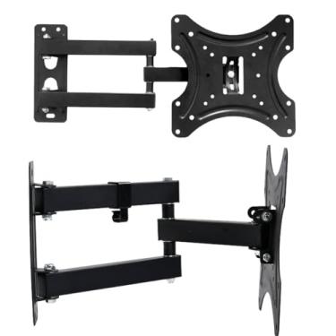 Imagem de Suporte Articulado Universal para TV 26 a 55 Polegadas Com Rotação 360 Com Extensor Ajustável E Inclinação 20 Graus Reforçado Para TV LED LCD Até 20Kg Com Furação VESA 75 A 400