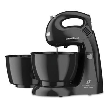 Imagem de Batedeira Pérola 550 Double Bowl 4 Velocidades Britânia, 220V
