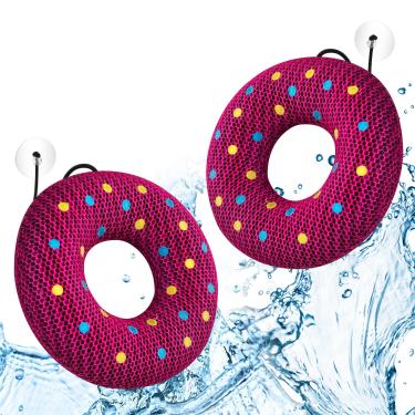 Imagem de Hot-Tub-Scum-Absorber-Donut-Hot-Tub-Hot-Tub-Floating-Sponge-Scum-Removedor Reutilizável-Scum-Bug-Hot-Tub-Oil-Scum-Absorving-Sponge para manter o limpador de água Spa e banho de piscina