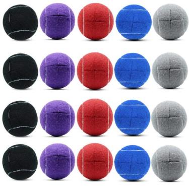 Imagem de Bolas de tênis Walker Magicorange 20 unidades para proteção de piso