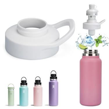 Imagem de YOUSHARES Adaptador de copo compatível com Hydro Flask boca larga, adequado para cartucho Sabor Cirkul, acessórios de garrafa de água de grau alimentício para Hydro Flask
