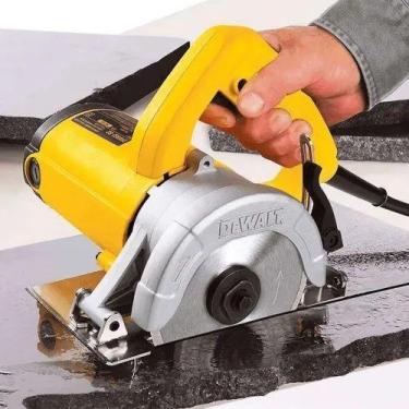 Imagem de Serra Mármore DeWalt DW862 125 mm 1.400 W Corte Preciso para Cerâmica 