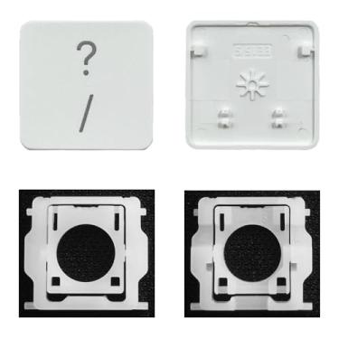 Imagem de GRMTRV Dobradiça individual de substituição para teclado Magic A2438 A2439 A2449 A2450 A3118 A3203 2021-2024 ano (faixa/ponto de interrogação)