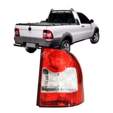 Imagem de Lanterna Traseira Direita para Strada 2009 a 2013, Iluminação Durável, Encaixe Preciso, Componente Essencial para Segurança e Estética, Compatível com Strada 2009 a 2013