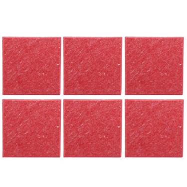Imagem de Mingzhe Painéis à Prova de Som de Fibra de Poliéster Com Absorção de Som para Redução de Eco e Isolamento de Ruído Em Estúdio de Gravação, Home Theater, Sala de karaokê (Vermelho)