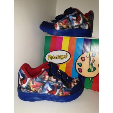 Imagem de Tênis infantil personagem homem aranha - Pekenopé