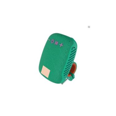 Imagem de Caixa de Som Bluetooth Portátil TG392 Sem Fio – Som Potente, TWS Estéreo, Rádio FM, Entrada USB/TF, Bateria Recarregável 5V – Ideal para Bicicleta, Viagens e Atividades ao Ar Livre (Verde)