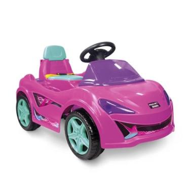 Imagem de Carrinho de Passeio Infantil, Cor Rosa