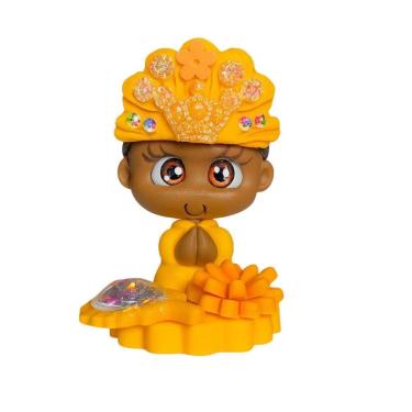 Imagem de Escultura Baby Orixá Em Biscuit 5 Cm Pureza E Doçura