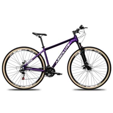 Imagem de Bicicleta Aro Aluminio 29 Absolute Nero 5 24 Marcha Freio a Disco,17,Roxo