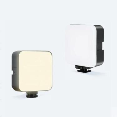 Imagem de Mini Iluminador Led Pequeno 7w 5600k Para Câmeras Dslr - Tomate - Keed